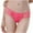 Hot Pink, variant on Jienlioq Women's Underwear Clearance Women's Fashion Sexy Embroidery Flower Transparent Gauze Low Waist G-String Pants Panties Thong Flash Picks