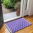 thumbnail image 2 of Purple Cartoon Unicorn Cloud Pattern Door Rugs,Washable Non Slip Door Mats Indoor,Decorative Door Mats,Entry Mat Indoor for Entrance,Bedroom,Kitchen,Bathroom,30"x17", 2 of 6