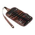 thumbnail image 4 of yuksok 12Pcs Polymer Clay Sculpture Set Polymer Clay Tools Wooden Handle with Carrying, 4 of 9