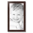 thumbnail image 2 of ArtToFrames 12" x 22" Classic Burgundy Picture Frame, 12x22 inch Brown Wood Poster Frame (WOM-4927), 2 of 8