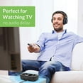 thumbnail image 3 of Avantree Ensemble Écouteurs Sans Fil pour Regarder la Télé avec Émetteur Bluetooth 5.0 et Station de Recharge (Optique Numérique AUX RCA), Casque Circum-Aural pour Aînés, 35 H d'Écoute, Branchez et Utilisez, Sans Délai, 3 of 7