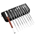 thumbnail image 3 of Carver Juego De Talladores De Cera De Acero Inoxidable, Tallador De Cera De Doble Extremo Con Estuche De Almacenamiento, Kit De Herramientas Para Encerar, 10 Uds., 3 of 7