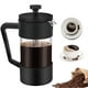 thumbnail image 2 of French Press Coffee & Tea Maker 12Oz, Thickened Borosilicate Glass Coffee Press Rust-Free and Dishwa, 2 of 5
