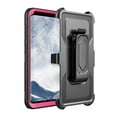 thumbnail image 3 of Galaxy S8 Plus Case, Mignova Hard Shell Holster Combo Matte Finish Protective Slim Case with KickStand and Locking Belt Swivel Clip for Samsung Galaxy S8 Plus 2017 release (Pink), 3 of 5
