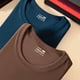 thumbnail image 4 of Minnieouse Ropa interior térmica de cuello para hombre, calzoncillos largos cálidos de Color informal, conjunto de pantalones de capa Base de Ropa interior Café SG, 4 of 6