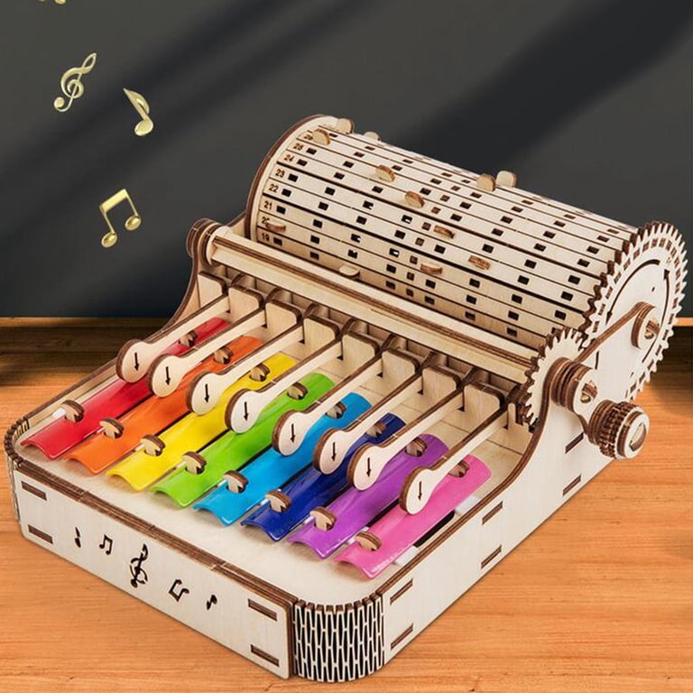 Kit De Montaje Para Caja De Música De Piano K014 - Incluye Componentes, Necesita Piezas Impresas En 3D