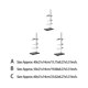 thumbnail image 5 of Scienceny 1 Juego de soporte de retorta de laboratorio portátil profesional reutilizable lavable universidad ciencia enseñanza experimento Material de laboratorio 40CM, 5 of 6