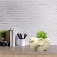 thumbnail image 4 of Geometric Elephant Gypsum Silicone Molds for Making Succulent Plant Flower Pot, 4 of 10