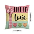 thumbnail image 4 of Cheapark Valentine's Day Romantic Printed Pillow Cushion - Soft Comfortable Linen Set for Sofa Bedside Window, Love-Themed Design, Thoughtful Gift for Girlfriend to Enhance Coziness, 4 of 6