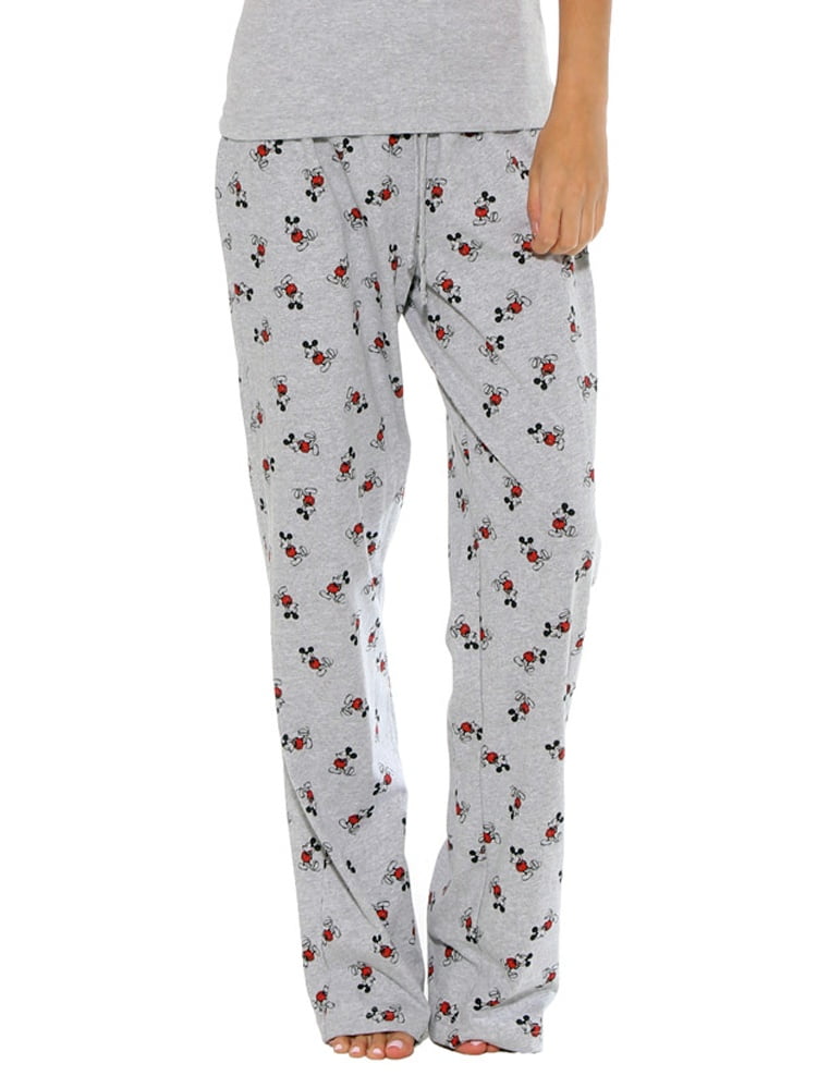 Mickey Mouse Mickey Mouse Juniors Gray Pajama Pants