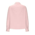 thumbnail image 5 of SHE IS My Items Long Sleeve Shirts for Women Workout Workout Tops for Women Long Sleeve Crop Loose Loose Chiffon Blouses for Women Crop Tops for Women Sexy Plus Size, 5 of 6