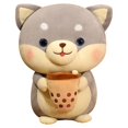 thumbnail image 2 of Perro de peluche de dibujos , juguetes para bebés, ños, , sosteendo de burbujas, juguete suave para abrazar, sofá, cojín, 20 centímetros Hugo Muñecos de peluche, 2 of 10