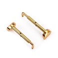 thumbnail image 3 of AURARMLET 2 Pcs Vis de Repose-Ton en Laiton Doré pour Violon Accessoires.34x0.63x0.49 Po, 3 of 8