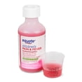 thumbnail image 4 of Equate Children's Pain & Fever Acetaminophen Oral Suspension, Bubble Gum, 8 fl oz, 2 Count, 4 of 9