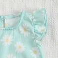 thumbnail image 4 of MEZZALL Girls Floral Print Sleeveless Bodysuit Baby Romper For 0 18 Months Outfits Soft Breathable Indoor Outdoor Play 3-6 Months Cute Baby Wear, 4 of 7