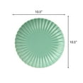 thumbnail image 5 of The Pioneer Woman Colette Stoneware Dinner Plate, Green, 5 of 6