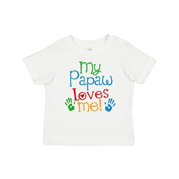 Inktastic My Papaw Loves Me Boys or Girls Baby T-Shirt