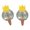 Crown ball style, variant on SDFGTstore 2Pcs Heart Plant Watering Globes Set Water Globes Plant Watering Bulb Watering
