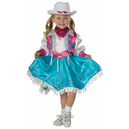 Girl's Western Diva Cowgirl Costume Rubies 882691, Toddler