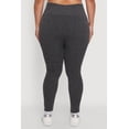 thumbnail image 5 of Womens Plus Size High Waisted Ribbed Knit Fleece Lined Leggings, 5 of 5