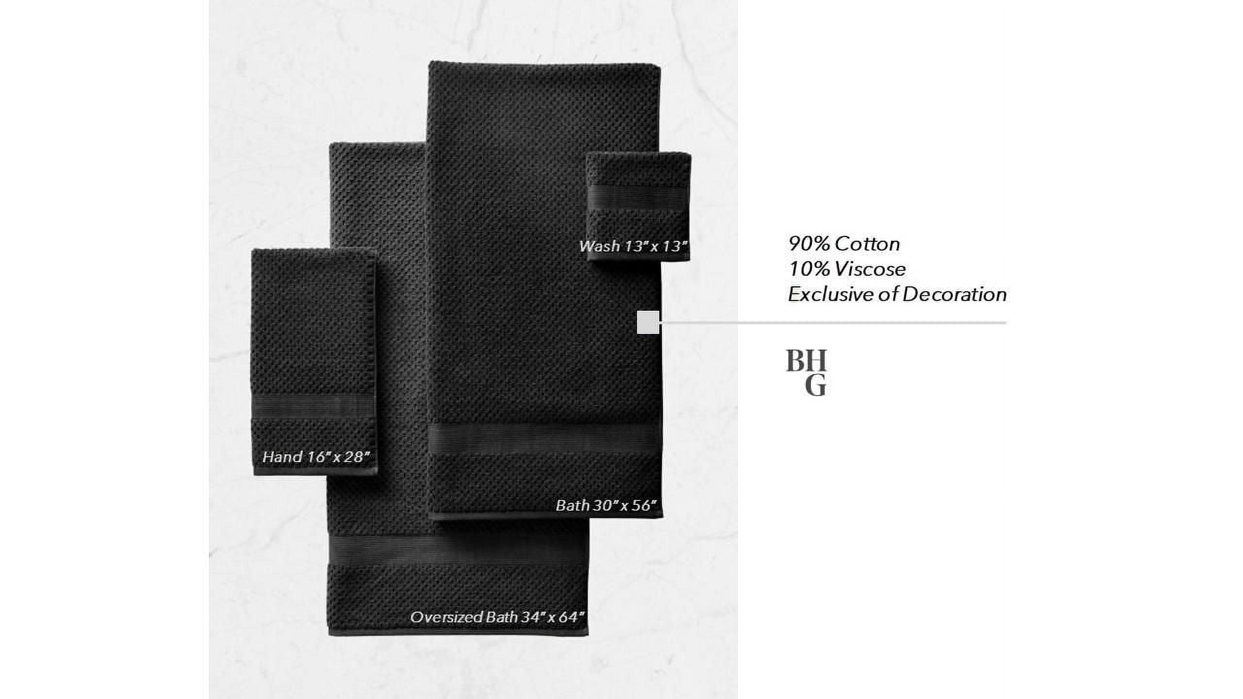 Better Homes & Gardens Signature doux Popcorn Texture Collection de serviettes Quatre tailles