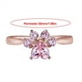 thumbnail image 1 of Anillos de piedra de nacimiento personalizados Zirconia cúbica para amantes de los cachorros Gatos Estampados de animales Wmkox8yii  fajkfhkj1172, 1 of 3