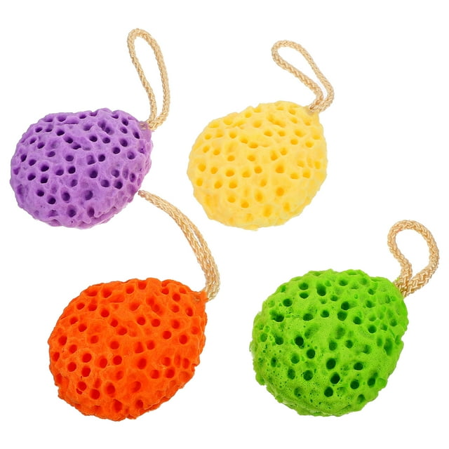 Sponge Shower Body Sponges Exfoliating Scrubber Cleaning Face Bath Pouf