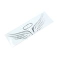 thumbnail image 4 of Unique Bargains Sticker 3D Reflective Decal 2pcs Silver Tone Angel Wings Pattern Auto Car, 4 of 4