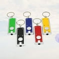 thumbnail image 4 of DESIGNICE 6pcs Flashlight Keychains Unique Key Holder LED Key Ring Key Decoration Small Gift for Men Women Adults (Mixed Color), 4 of 7