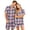 AW23-Red, variant on VV AVEORS Plaid Satin Matching Pajamas For Couples Silk Button Down Pjs Set Women & Men Short Sleeve Sleepwear 2 Pcs Loungewear Gray 3XL