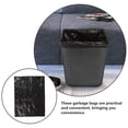 thumbnail image 4 of LOLIPPYY 25Pcs Black Strong Garbage Bags Thickened Design for Multipurpose Use in Home and Office, 4 of 5