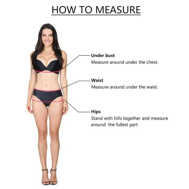 WREESH Women Bandeau Bandage Bikini Set Push-Up Brazilian Swimwear