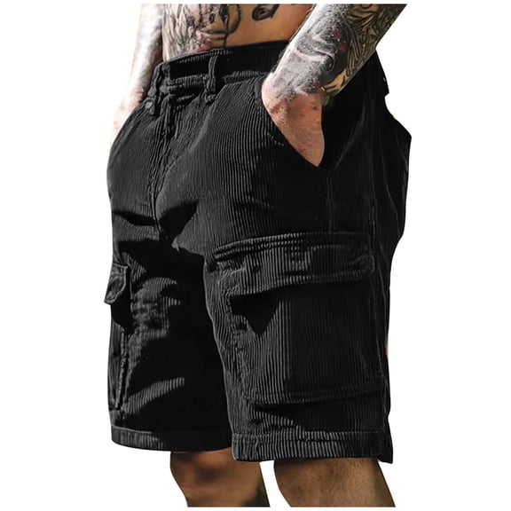 Men's 9 Inch Athletic Shorts Elastic Waist Stretch Gym Workout Running Basketball with Pockets Summer Beach Outdoor Active Shorts