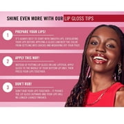 Rimmel Stay Glossy Lip Gloss, Pink About It 450, 0.18 fl oz