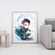 thumbnail image 3 of Cuadros Decorativos 5D Wdftyju DIY completo taladro redondo diamante Pintura Anime Imagen 30x40cm, 3 of 9