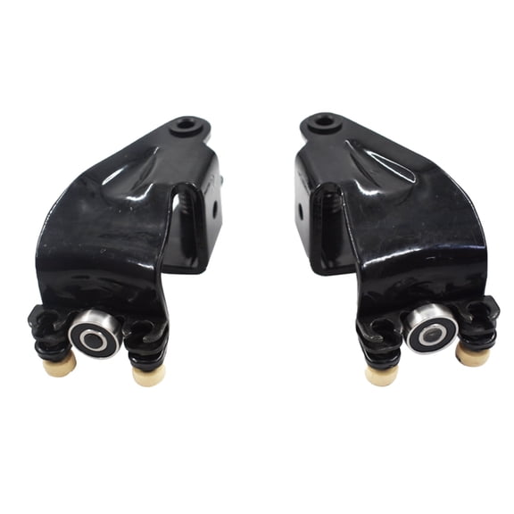 Genrics Pair Left & Right Center Mount Sliding Door Rollers For 2005-2010 Honda Odyssey