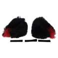 thumbnail image 1 of Accesorios para Casco de Motocicleta Decoración Orejas de Gato Gradientes para Cascos de Motocicleta Bicicleta Esquí Negro Rojo Pegatina 1 Juego, 1 of 6