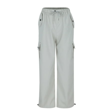 

Boys Cargo Pants Cargo Pants Black Cargo Pants Women Plus Size Cargo Pants for Women Boys Joggers Grey Size:160