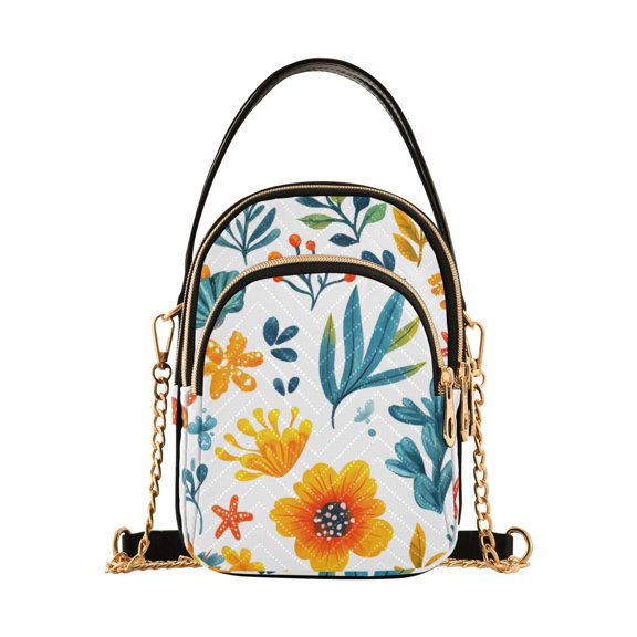 joogoo Women Seashell Starfish Chain Crossbody Bags Shoulder Handbag Phone Purse