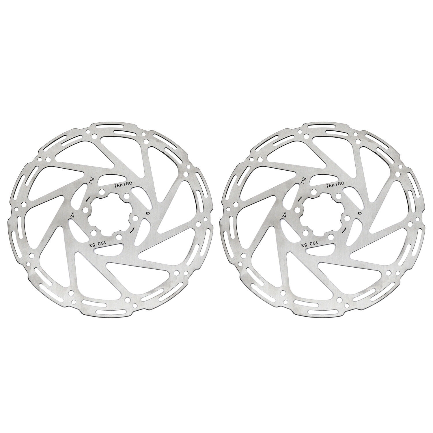 TEKTRO HD-M735 Hydraulic Disc Brake Set F4 X R2 piston w TEKTRO HD-M735 Hydraulic Disc Brake Set F4 X R2 piston w