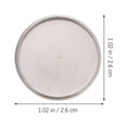 thumbnail image 2 of Weiweiguan 20Pcs Brooch Bases Breastpin Safety Trays DIY Making Accessories Handmade Crafts, 2 of 6