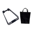 thumbnail image 4 of Soporte plegable para refrigerador Zulema portaequipajes portátil de aluminio plegable Negro, 4 of 8