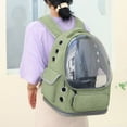 thumbnail image 5 of Large Transparent Cat Backpack for Travel with Breathable Design and Spacious Interior for Outdoor Adventures, 5 of 5