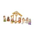 thumbnail image 4 of Set de 12 figuras del Nacimiento para decoración de mesa, manualidades, belén, miniaturas para bandeja de varios niveles, mesa de entrada, regalo para, 4 of 8