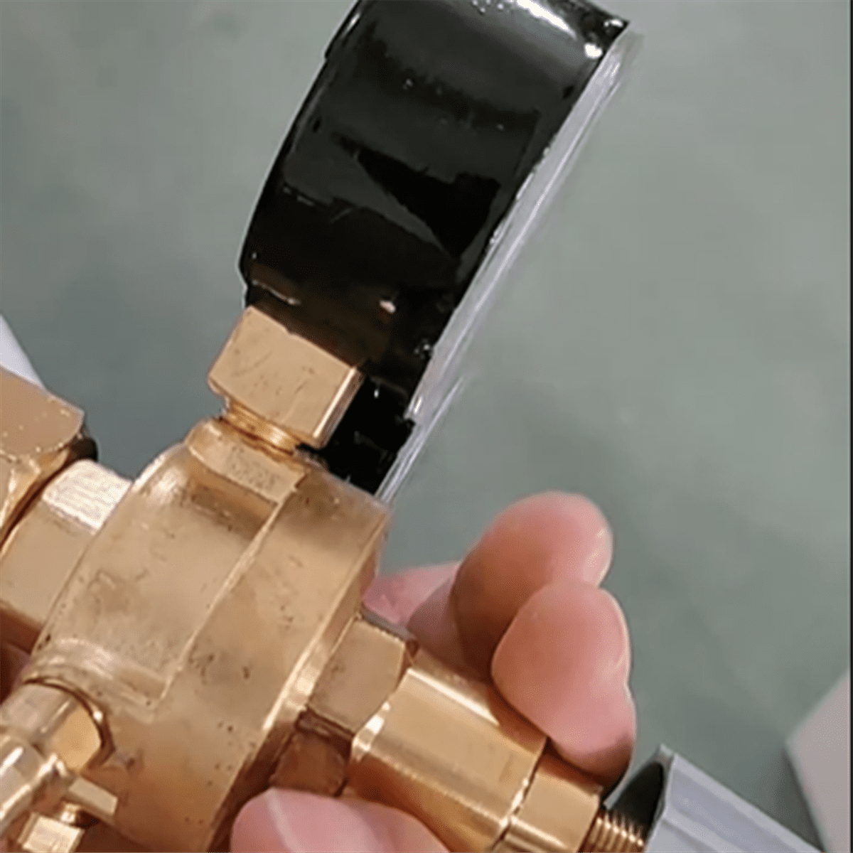 Argons CO2 Gauges Pressure Reducer Mig  Meter Control Valve Dual Gauge Welding Regulator