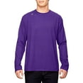 thumbnail image 5 of Champion Men's T390 Jersey Crew Neck Long Sleeve Logo T-Shirt UV Protection, 5 of 10