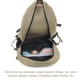 thumbnail image 3 of Mochila Mochila portátil para hombres Mochila de viaje Mochila de lona de gran capacidad Bolsa de al Tomshoo Mochila, 3 of 7