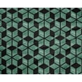 thumbnail image 4 of oneOone Polyester Lycra Green Fabric Geometric Sewing Craft Projects Fabric Prints By Yard 56 Inch Wide, 4 of 4