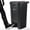 Black, variant on Plastic Prince 27 Gallon Step-On Trash Can/Container, Black Plastic Dustbin with Lid and Foot Pedal, Hands-Free Disposal