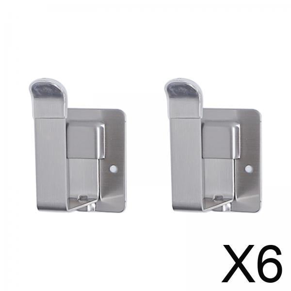 soporte para tapa,Soporte para tabla de cortar montado en la pared de acero inoxidable,Soporte organizador para tapa de cacerola montado en la pared para cocina,Organizador de cocina montado en